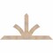 Ekena Millwork Richland Smooth Timber Gable Bracket, Douglas Fir, 72"W x 36"H x 1 1/2"D x 5 1/2"F, 12/12 Pitch GBW072X36X0206RIC00SDF - alternate 1